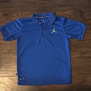 Jordan Youth Royal Blue Polo Shirt